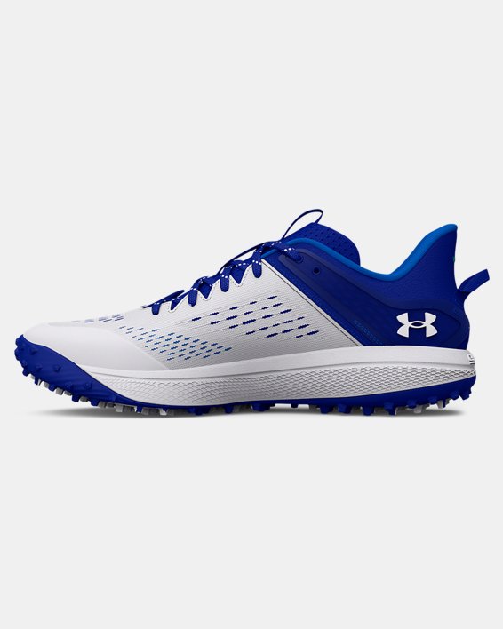 Men's UA Yard Turf Baseball Shoes, Blue, pdpMainDesktop image number 1